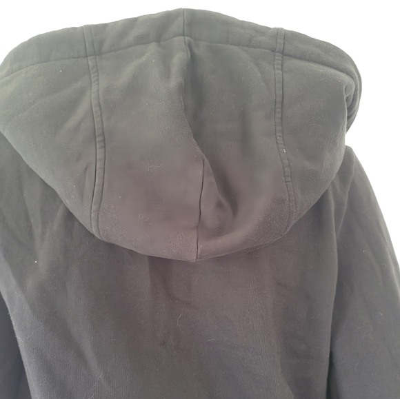 L.A.M.B Women's Full-Zip Sweater Cape Hoodie Size M - Picture 4 of 15